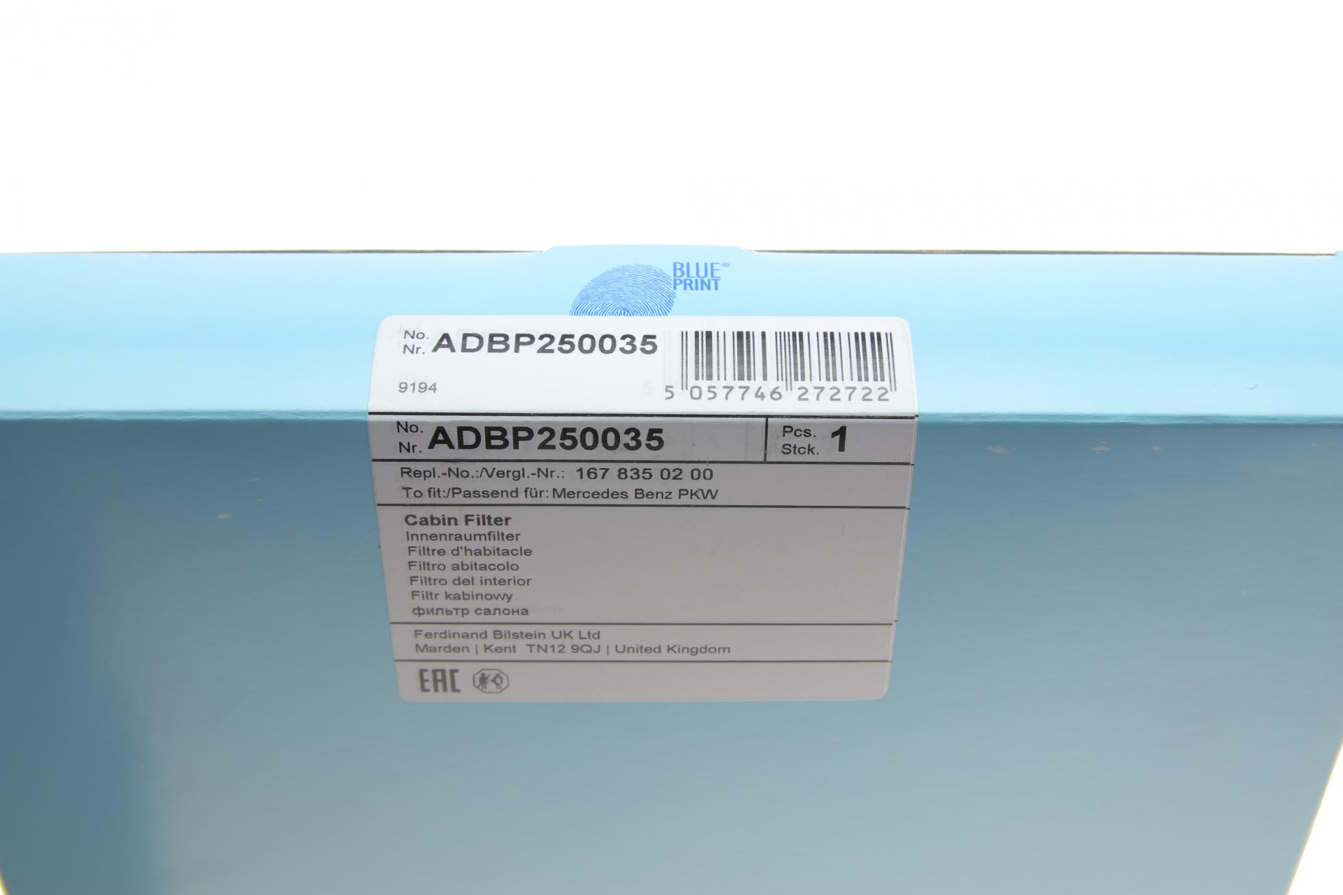 ADBP250035 BLUE PRINT